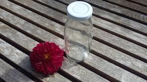 Saftflaska af glas med skruvlock, 0,25 liter